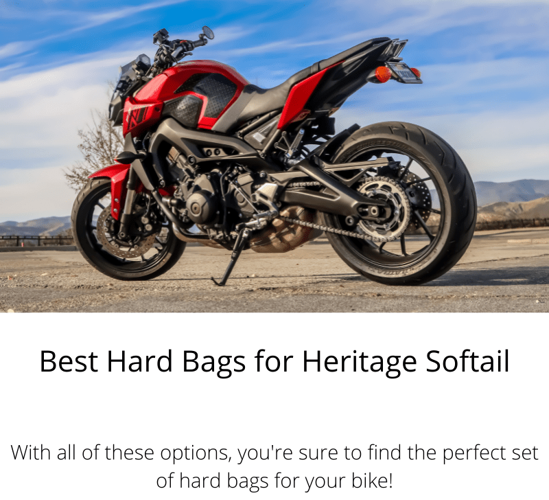 Motorcycle Hard Bags for Heritage Softail  Motorcycles